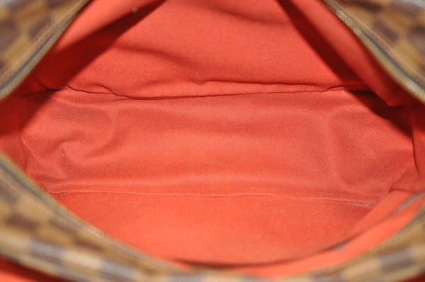 Authentic Louis Vuitton Damier Naviglio Shoulder Cross Body Bag N45255 LV 0452H