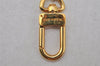 Authentic Louis Vuitton Charm Key Chain Anokre Gold M62698 LV 0452J