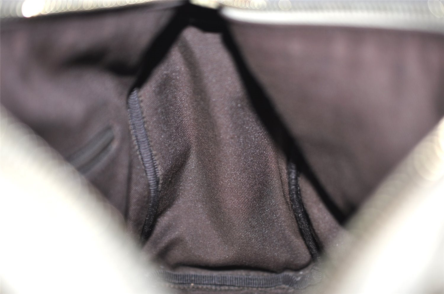 Authentic GUCCI Abbey Hand Boston Bag GG Canvas Leather Brown 130942 Junk 0452K