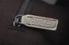 Authentic GUCCI Abbey Hand Boston Bag GG Canvas Leather Brown 130942 Junk 0452K