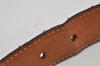 Auth Louis Vuitton Damier Ceinture Ellipse Belt 100cm 39.4" Brown M6995 LV 0453J