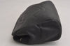 Authentic CHANEL Caviar Skin CC Logo Cosmetic Pouch Purse Black Junk 0453K