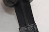 Authentic CHANEL Caviar Skin CC Logo Cosmetic Pouch Purse Black Junk 0453K
