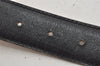 Authentic HERMES Constance Leather Belt Size 65cm 25.6" Brown Black 0454J