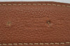 Authentic HERMES Constance Leather Belt Size 65cm 25.6" Brown Black 0454J