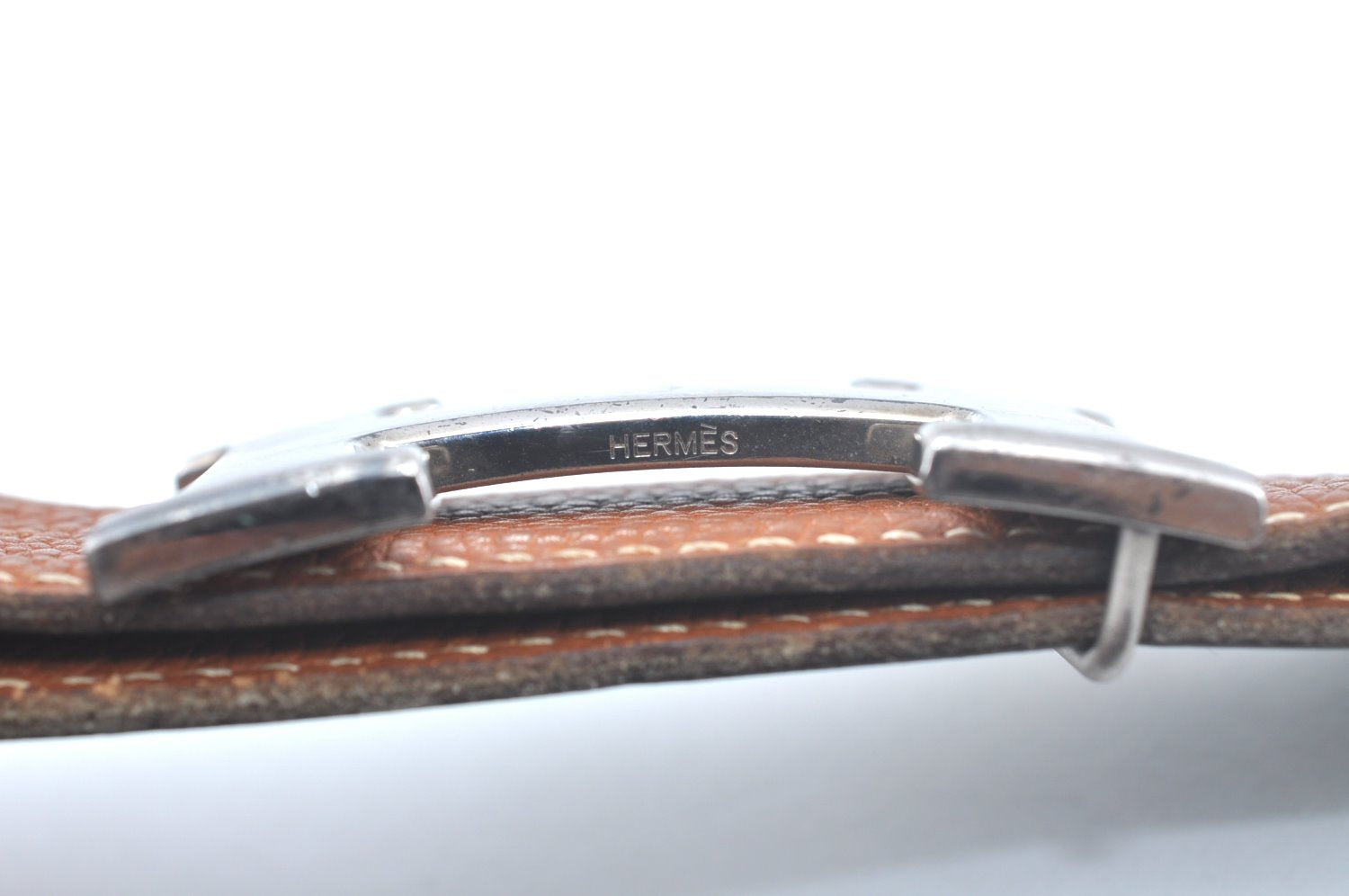 Authentic HERMES Constance Leather Belt Size 80cm 31.5-33.5