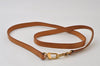 Authentic Louis Vuitton Leather Shoulder Strap Beige 46.3" LV 0458J