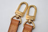 Authentic Louis Vuitton Leather Shoulder Strap Beige 46.3" LV 0458J