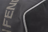 Authentic FENDI Vintage Nylon Leather Hand Tote Bag Black 0459J