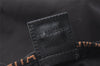 Authentic FENDI Vintage Nylon Leather Hand Tote Bag Black 0459J