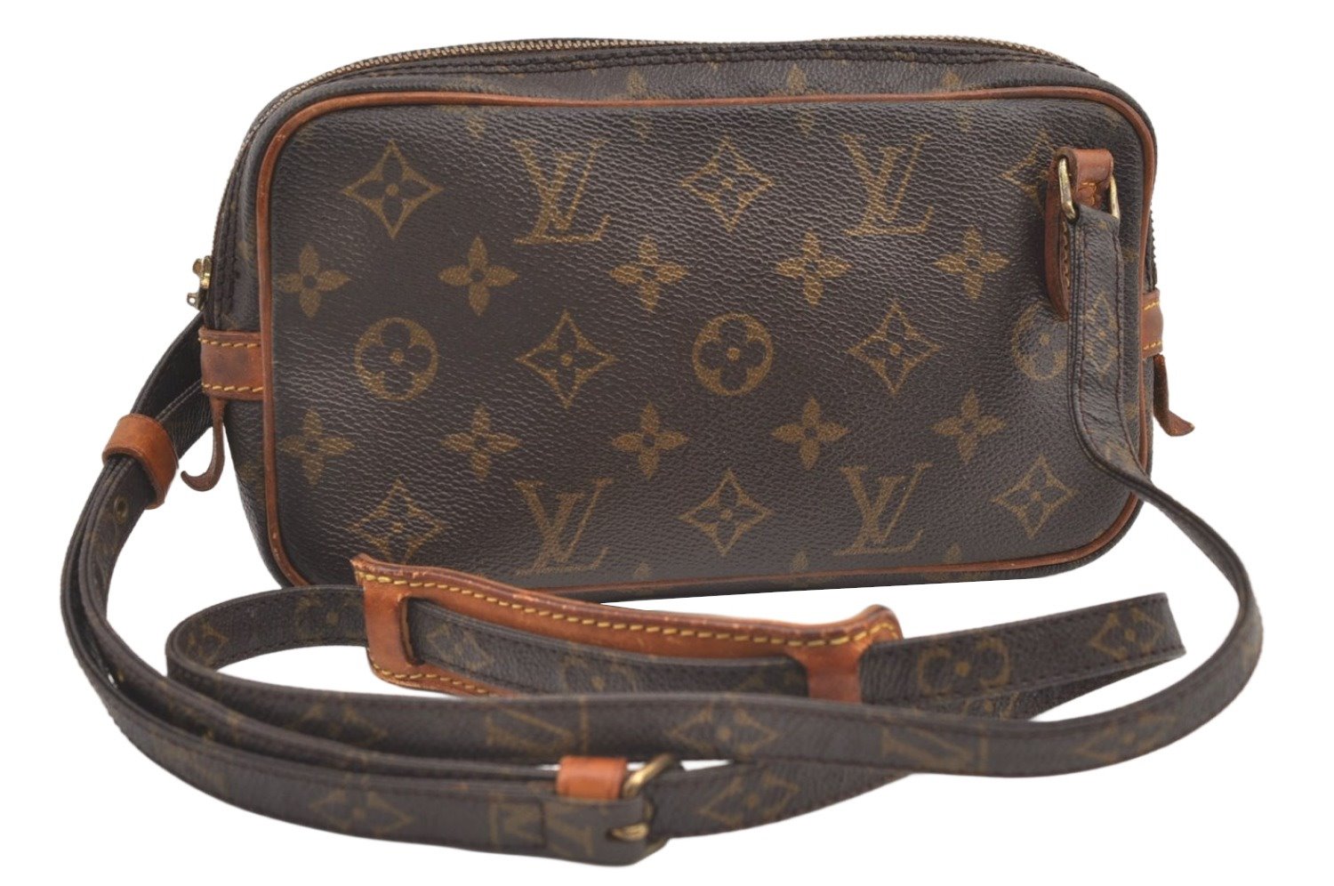 Auth Louis Vuitton Monogram Marly Bandouliere Shoulder Bag M51828 Junk 0460K