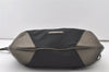 Authentic BURBERRY Vintage Nylon Leather Shoulder Hand Bag Black 0464J