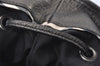 Authentic BURBERRY Vintage Nylon Leather Shoulder Hand Bag Black 0464J