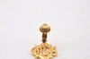 Authentic Christian Dior Logo Motif Clip-On Earrings Gold Tone 3Set CD 0465K