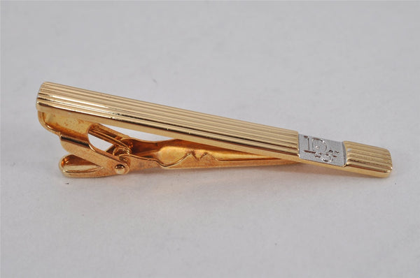 Authentic Christian Dior Vintage Tie Pin Gold Tone CD 0466K