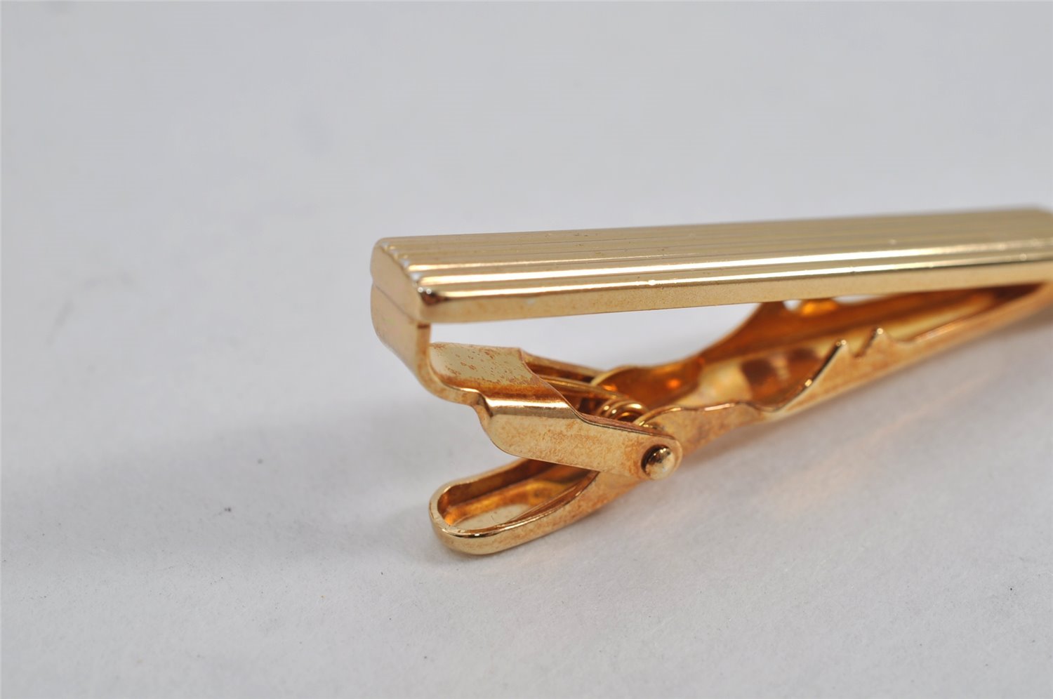 Authentic Christian Dior Vintage Tie Pin Gold Tone CD 0466K