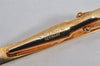 Authentic Christian Dior Vintage Tie Pin Gold Tone CD 0466K