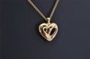 Authentic Christian Dior Gold Tone Chain Pendant Necklace CD 0468K