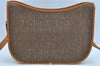 Authentic GUCCI Shoulder Cross Body Bag Purse Canvas Leather Brown 0470H