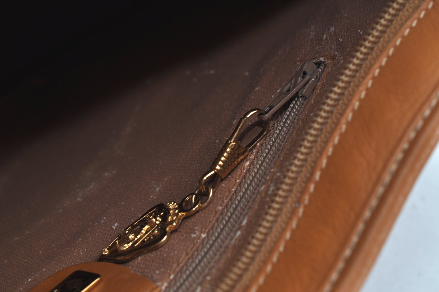 Authentic GUCCI Shoulder Cross Body Bag Purse Canvas Leather Brown 0470H