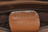 Authentic GUCCI Shoulder Cross Body Bag Purse Canvas Leather Brown 0470H