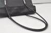 Authentic GUCCI Vintage Shoulder Bag Purse Leather Black 0471J