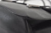 Authentic GUCCI Vintage Shoulder Bag Purse Leather Black 0471J