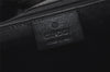 Authentic GUCCI Vintage Shoulder Bag Purse Leather Black 0471J