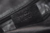 Authentic GUCCI Vintage Shoulder Bag Purse Leather Black 0471J