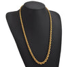 Authentic Christian Dior Gold Tone Chain Pendant Necklace CD 0472K