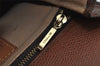 Authentic ETRO Vintage Hand Bag Purse PVC Leather Brown 0475J