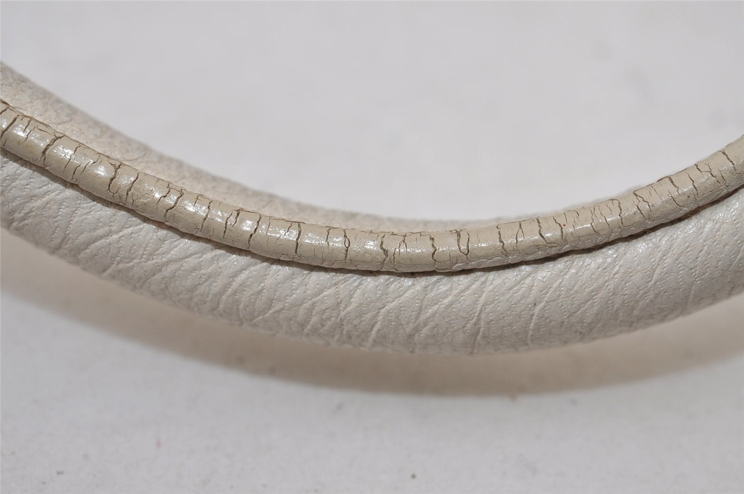 Authentic PRADA Vintage Leather Nappa 2Way Shoulder Tote Bag White 0476J