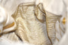 Authentic PRADA Vintage Leather Nappa 2Way Shoulder Tote Bag White 0476J