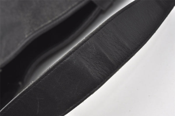 Authentic GUCCI Kandinsky Shoulder Hand Bag Canvas Leather 28629 Black 0477J