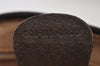 Authentic GUCCI Vintage Shoulder Cross Body Bag Purse GG PVC Leather Brown 0478J