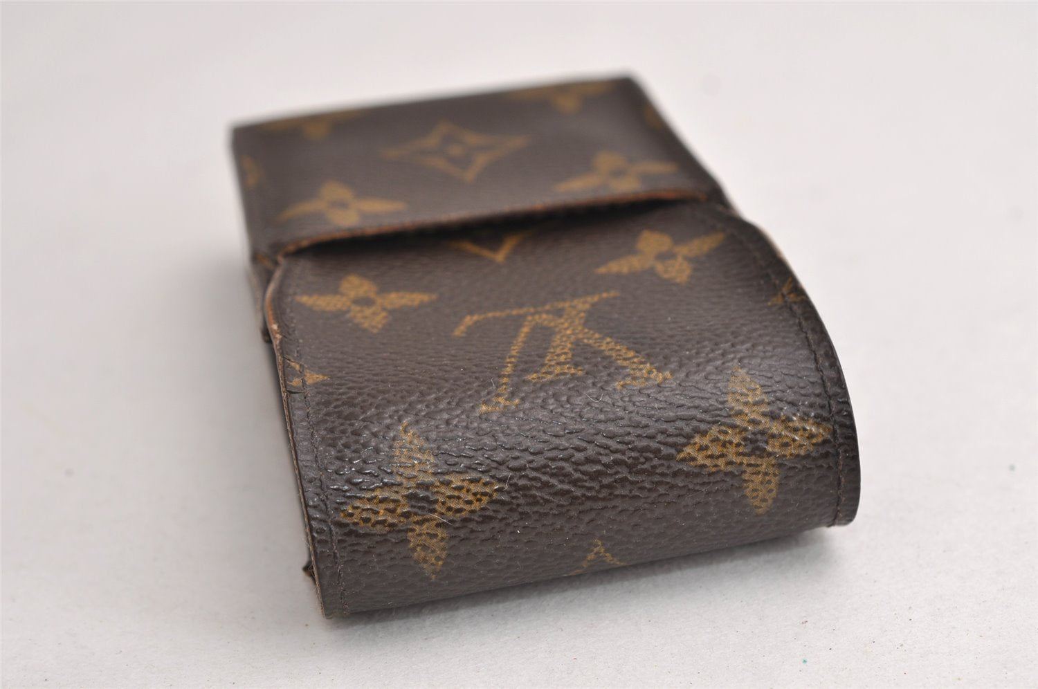 Authentic Louis Vuitton Monogram Etui Cigarette Case M63024 LV 0478K