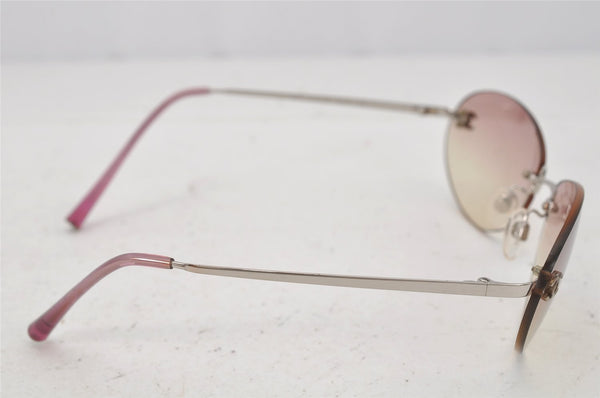 Authentic CHANEL Sunglasses CC Logos CoCo Mark Titanium 4013 Pink Box 0479J