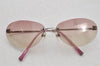 Authentic CHANEL Sunglasses CC Logos CoCo Mark Titanium 4013 Pink Box 0479J