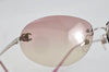 Authentic CHANEL Sunglasses CC Logos CoCo Mark Titanium 4013 Pink Box 0479J