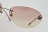 Authentic CHANEL Sunglasses CC Logos CoCo Mark Titanium 4013 Pink Box 0479J