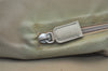 Authentic PRADA Vintage Nylon Tessuto Shoulder Tote Bag Beige Green 0480K