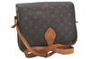 Authentic Louis Vuitton Monogram Cartouchiere GM M51252 Shoulder Cross Bag 0481J