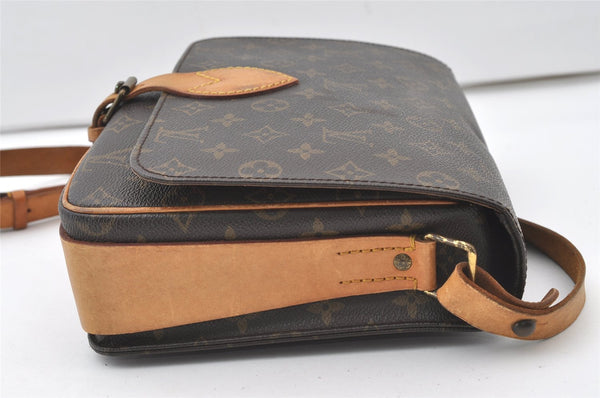 Authentic Louis Vuitton Monogram Cartouchiere GM M51252 Shoulder Cross Bag 0481J
