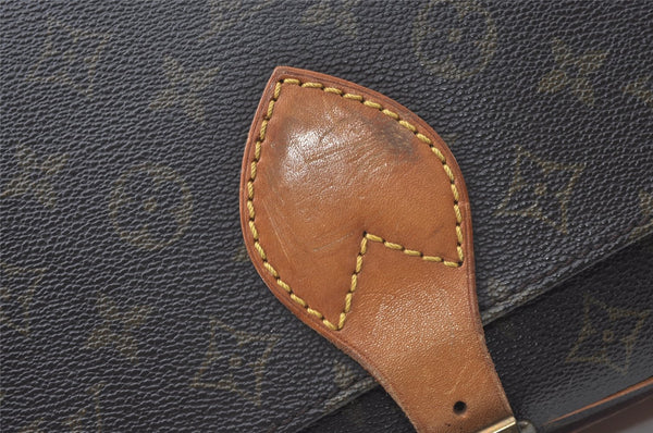 Authentic Louis Vuitton Monogram Cartouchiere GM M51252 Shoulder Cross Bag 0481J