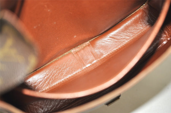 Authentic Louis Vuitton Monogram Cartouchiere GM M51252 Shoulder Cross Bag 0481J