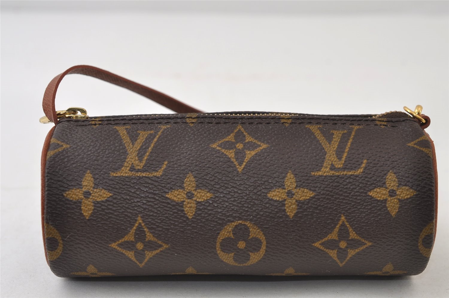 Authentic Louis Vuitton Monogram Papillon Pouch Old Model LV 0482J