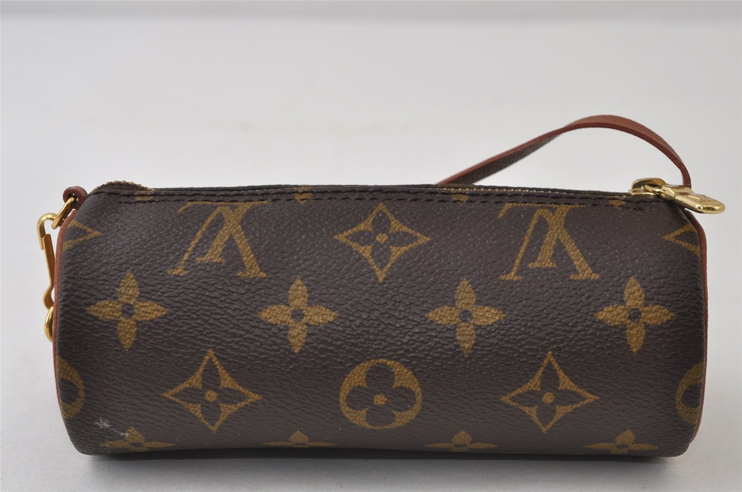 Authentic Louis Vuitton Monogram Papillon Pouch Old Model LV 0482J