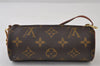 Authentic Louis Vuitton Monogram Papillon Pouch Old Model LV 0482J