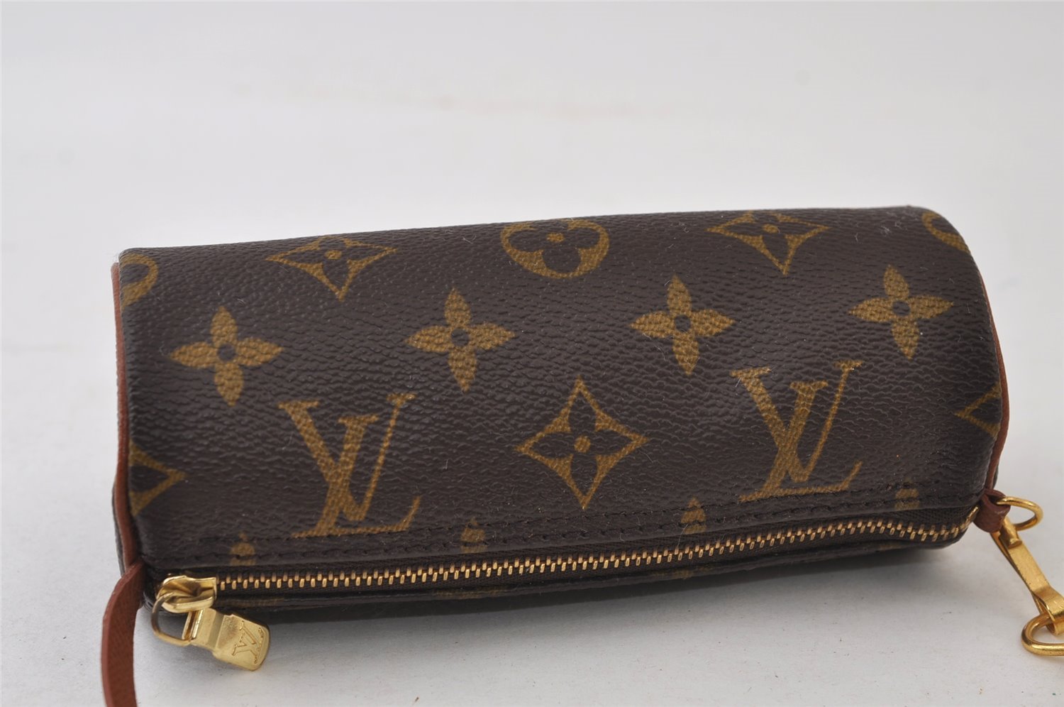 Authentic Louis Vuitton Monogram Papillon Pouch Old Model LV 0482J