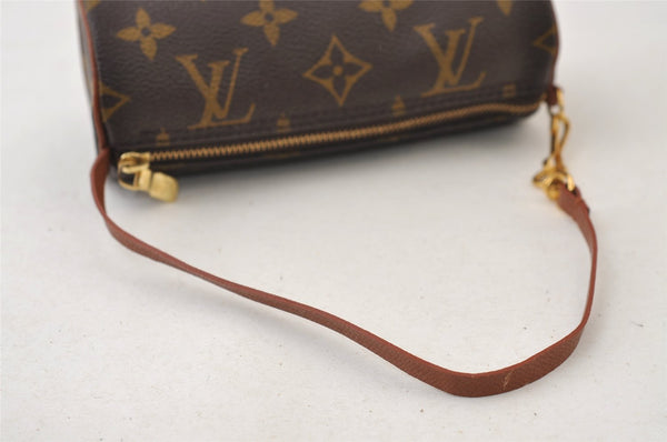 Authentic Louis Vuitton Monogram Papillon Pouch Old Model LV 0482J